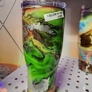 Glow-in-the-Dark Multicolor Tumbler